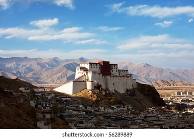 Shigatse Monastery In Tibet