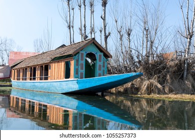 A Shikara Boat In Srinagar, Jammu And Kashmir, India