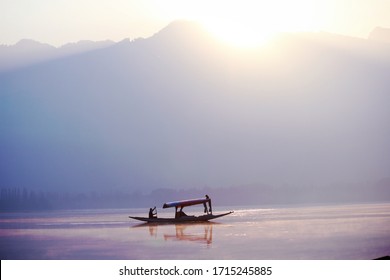 Shikara In Dal Lake Kashmir , India