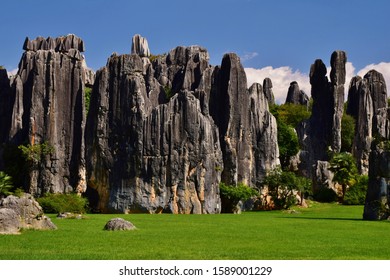 Shilin Stone Forest In Yunnan, China