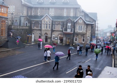 Shimla, Himachal Pradesh, India - 09:09:2021 : Rainfall In Shimla 