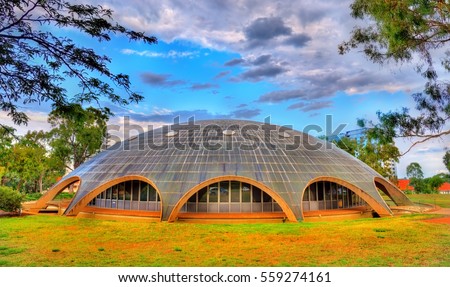 The Shine Dome, the headquarters of the Australian Academy of Science in Canberra. Built in 1959