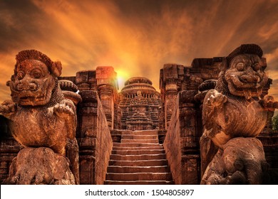 Shine Of Sun Temple In Konark