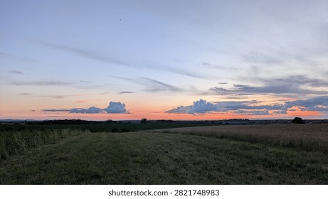 shine, sunset, cloud, summer, spring