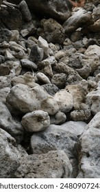 A shingle beach, also known as either a cobble beach or gravel beach, is a commonly narrow beach that is composed of coarse, loose, well-rounded, and waterworn gravel, called shingle.