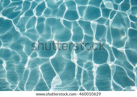 Similar – #A# Poolblau Kunst