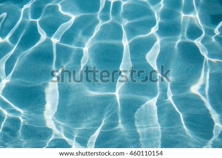 Similar – #A# Poolblau Kunst