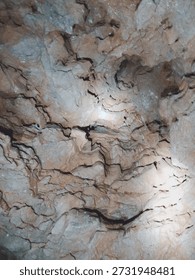 Shining a light through the limestone cave