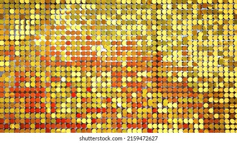 Shinning Golden Dots Luxury Creative Abstract Texture Pattern Background.