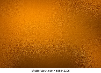 Shiny Bronze Foil Background. Sheet Of Metal Decorative Texture