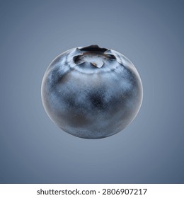 Shiny chrome ball with distorted reflections and smooth gradient backdrop in soft light