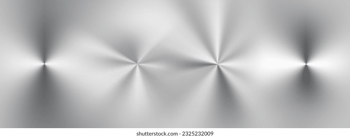 Shiny circular stainless steel metal reflections background