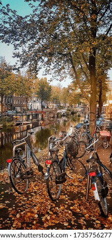 Similar – Image, Stock Photo Beautiful Architecture Of Dutch Houses and Houseboats