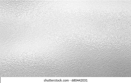 Shiny metal silver foil texture for background - Shutterstock ID 680442031