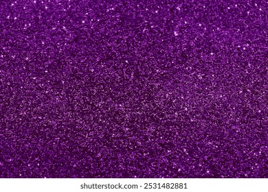 Shiny purple glitter, closeup. Halloween background, bokeh effect - Powered by Shutterstock