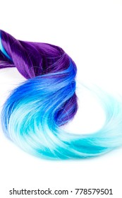 Dark Purple Hair Color Dye Images Stock Photos Vectors