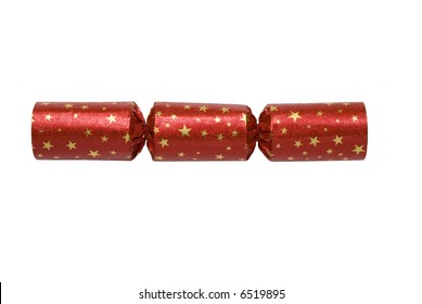 A Shiny Red Christmas Cracker