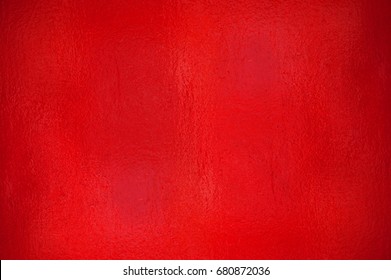 Shiny Red Foil Background