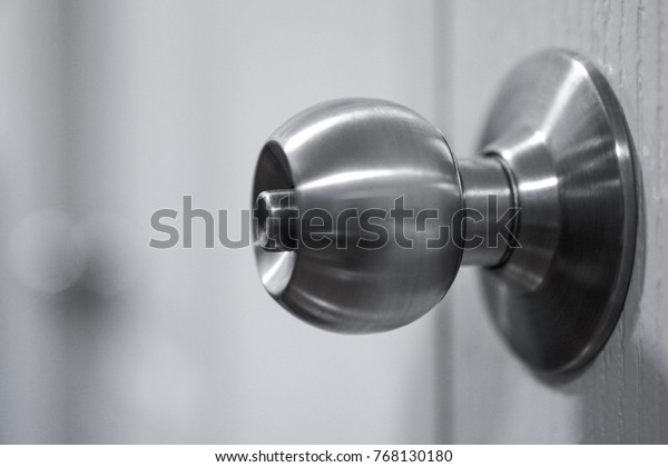 silver door knobs