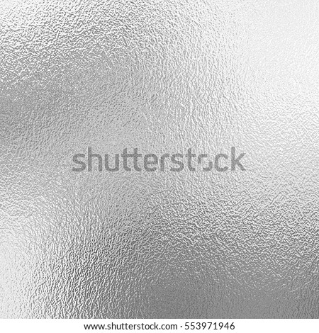 Shiny silver foil texture, grey metallic decorative background
