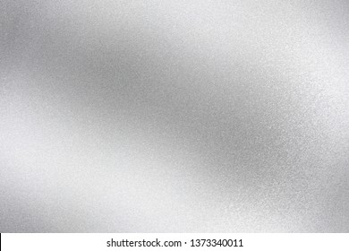 Shiny Silver Foil Wave Metal , Abstract Texture Background