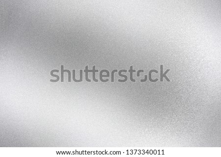 Shiny silver foil wave metal , abstract texture background