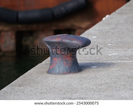 Bollards and water Metal