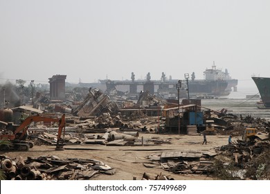 Ship Breaking Yard In Bangladesh