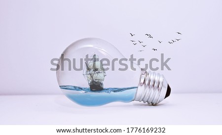 A ship in a bulb