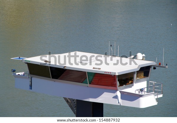 Ship Deck House Pilothouse Stock Photo Edit Now 154887932