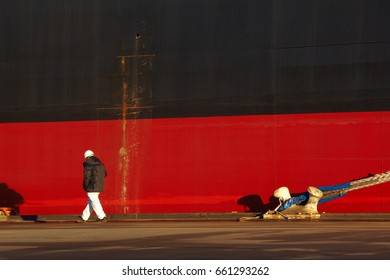 ship in dock