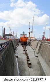 Ship In Dry Dock