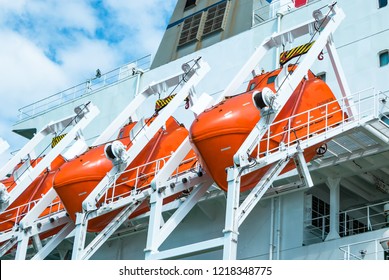 Ship lifesaving equipment, lifeboat.