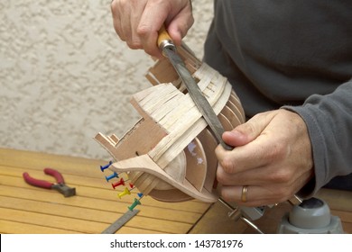 Ship Model Building In Progress