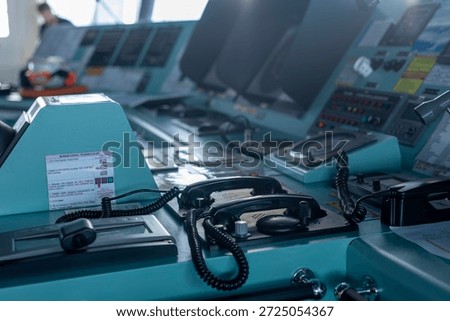 Ship Navigation Instruments and Cables
