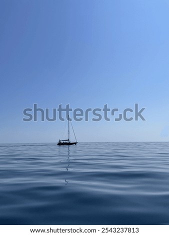 Similar – Image, Stock Photo sail away with me