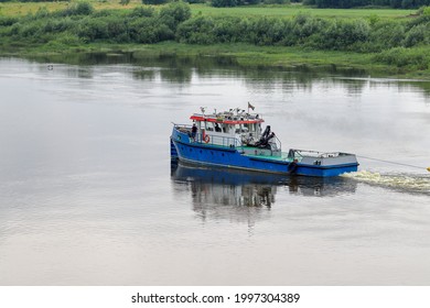 The Ship Sails On The Neman River