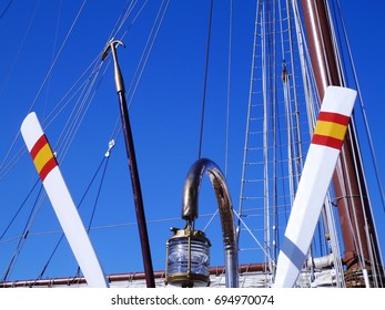 Ship School Juan Sebastian De Elcano In Cadiz Capital, Andalusia. Spain