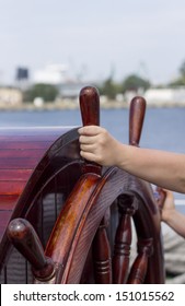 Ship Steering Wheel