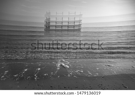 Similar – Image, Stock Photo cold coast Environment