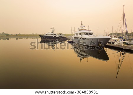 Ship at yard