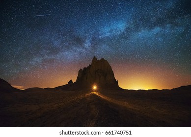 Shiprock Mountain