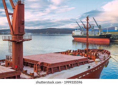 Ships In The Kola Bay (Barents Sea).