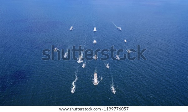 Ships Sailing Royal Navy\

