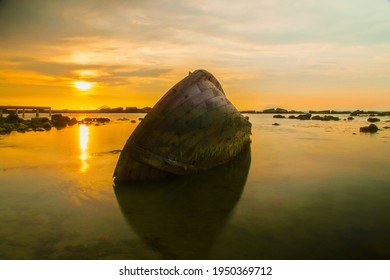 Shipwreck At Anyar Beach Banten