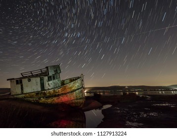 Shipwreck In Inverness, California