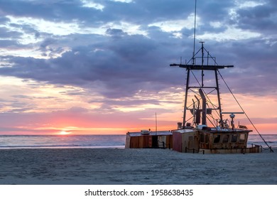 Shipwreck sunrise on the North Carolina Outer Banks