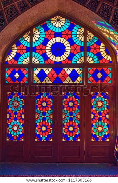 Shiraz Iran March 26 2018stained Glass Stock Photo (Edit Now) 1117303166