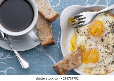 Shirred Eggs