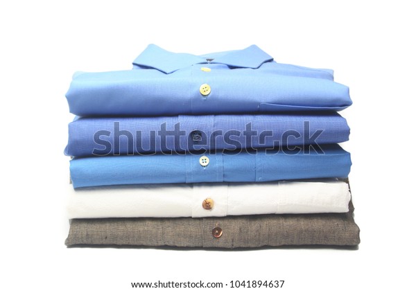 dry cleaning folded shirts